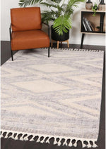 Load image into Gallery viewer, Aztec Style Moroccan Design Neutral Color Turkish Rug
