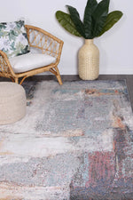 Load image into Gallery viewer, Modern Abstract Multi Color Turkish Rug - 200x290cm
