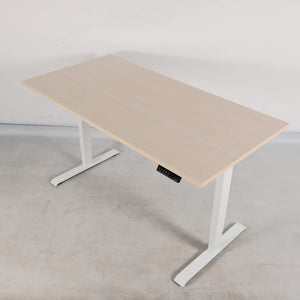 Adjustable Desk White Frame