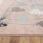 Load image into Gallery viewer, Lovely Elephant Kids Turkish Area Pink Rug
