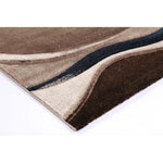 Load image into Gallery viewer, Modern Abstract Beige/Brown Turkish Area Rug
