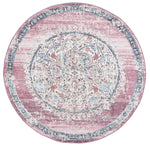 Load image into Gallery viewer, Distressed Vintage Look Traditional Turkish Round Rug - 160x160cm - Rug Decor
