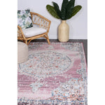 Load image into Gallery viewer, Pink Vintage Washed Out Traditional Turkish Rug - 200x290cm
