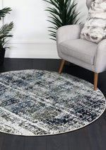 Load image into Gallery viewer, Roman Mozaic Distressed Vintage Turkish Round Rug - 160x160
