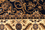 Load image into Gallery viewer, Persian Medallion Traditional Black with Ivory Border Rug
