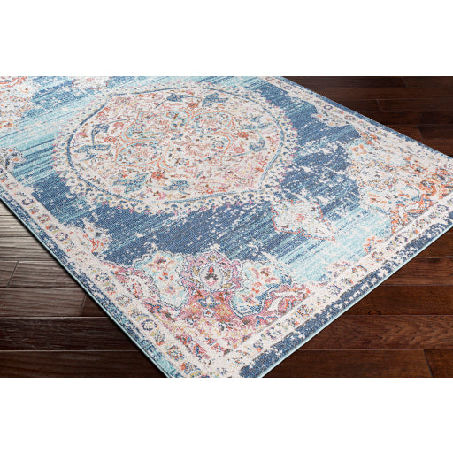 Vintage Washed Out Traditional Turkish Rug - 200x290cm
