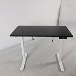 Load image into Gallery viewer, Sit Stand Black Adjustable Desk

