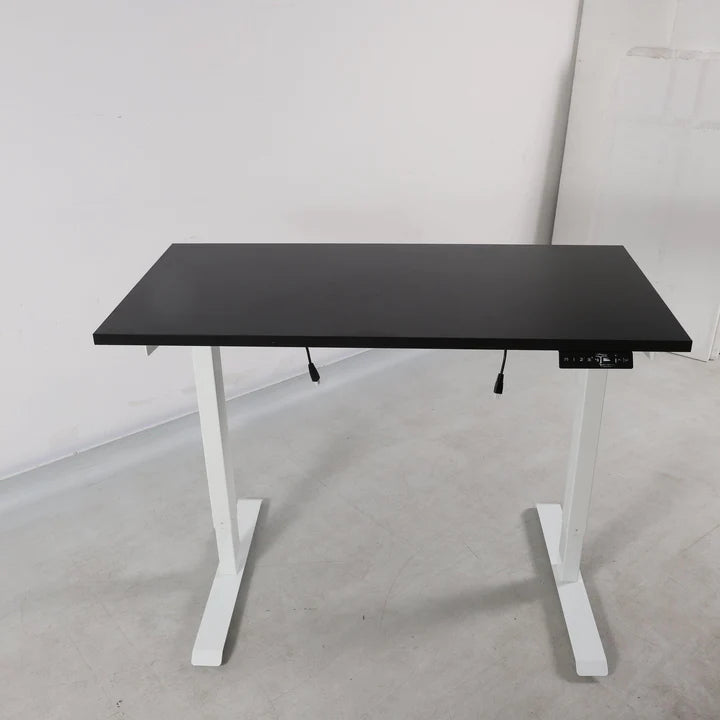 Adjustable Desk White Frame