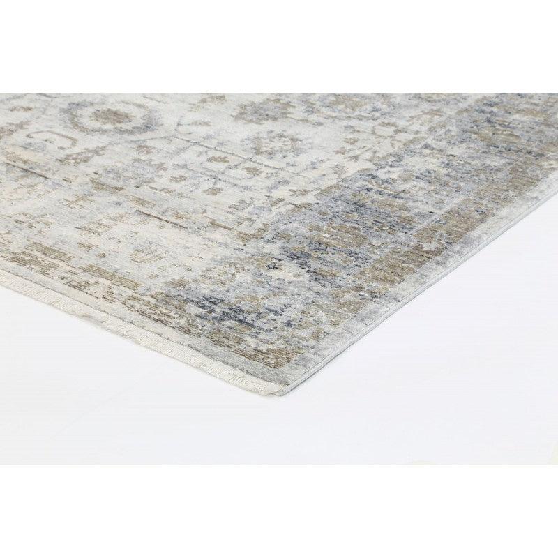 Contemporary Silky Floral Traditional Turkish Rug - Rug Decor
