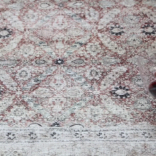 Distressed Silky Vintage Design Turkish Rug - Rug Decor